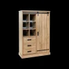 Ygo Combikast VERDUN Scarlet Oak B121| Vitrinekasten