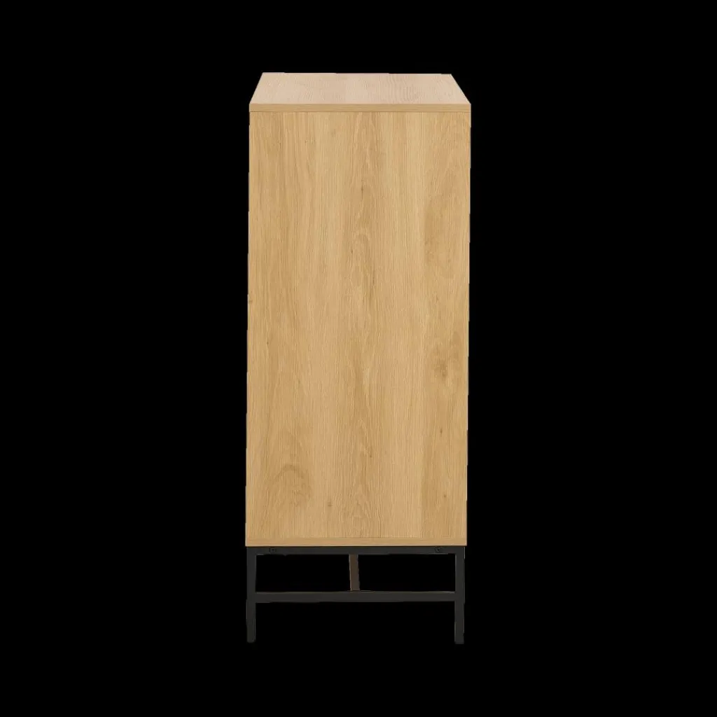 Ygo Commode FIEBE 4L Decor Eik B81| Ladekasten