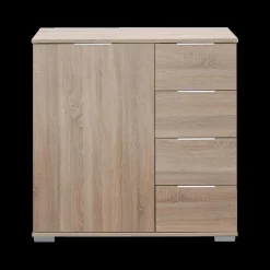 Ygo Commode HAVARD B81 Eik| Ladekasten & Commodes|Opbergkasten