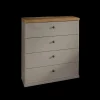 Ygo Commode NAVAN B47 Kiezelgrijs| Ladekasten & Commodes|Opbergkasten