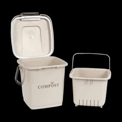 Ygo Compostemmer COMPOST Poly RH Beige| Vuilbakken