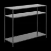 Ygo Console BOKSKAP Ash Black| Salontafels & Bijzettafels
