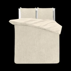 Ygo Dekbedovertrek RIBBE 200 Beige| Dekbedovertrekken