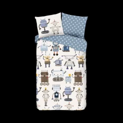 Ygo Dekbedovertrek ROBO 140x220| Slaapkamer|Kinderdekbedovertrekken
