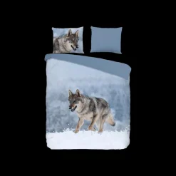 Ygo Dekbedovertrek SNOW WOLF 240x220| Dekbedovertrekken