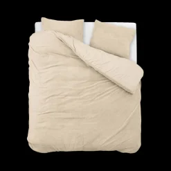 Ygo Dekbedovertrek TEDDY 200 Taupe| Dekbedovertrekken