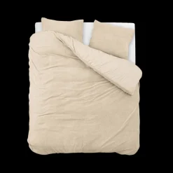 Ygo Dekbedovertrek TEDDY 140 Taupe| Dekbedovertrekken