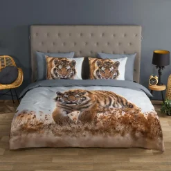 Ygo Dekbedovertrek TIGER 240x220| Dekbedovertrekken