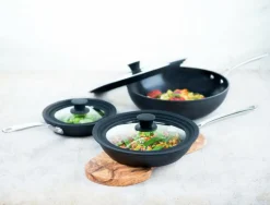 Ygo Deksel Multi-Diameter D16 Glas| Potten & Pannen