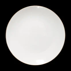 Ygo Dessertbord CENIA Pors. Wit/Goud| Servies