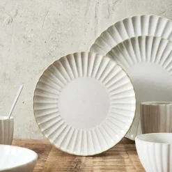 Ygo Dessertbord VIORIA Ø21 Beige| Servies