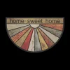 Ygo Deurmat HOME SWEET HOME Rubber Halve Maan| Tapijten