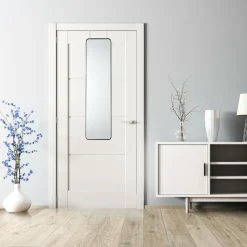 Ygo Deurspiegel IFRIAM RH Afgerond Zwart| Spiegels|Spiegels