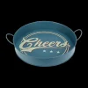 Ygo Dienblad CHEERS Met. Blauw| Tafelaccessoires