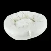 Ygo Dierenmand DONUT Velours Ecru| Kussens En Manden