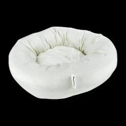 Ygo Dierenmand DONUT Velours Ecru| Kussens En Manden