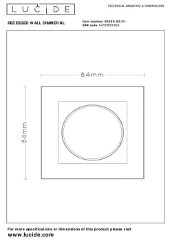 Ygo Dimmer Wit| Toebehoren|Dimmers