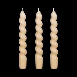Ygo Dinerkaars TWISLY S/3 Glanzend Crème| Woondecoratie
