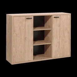 Ygo Dossierkast UPGRADE Golden Oak H112| Bureau- En Boekenkasten