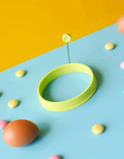 Ygo Dotz Eibakring Silic. Rond Groen| Kookaccessoires|Bakaccessoires