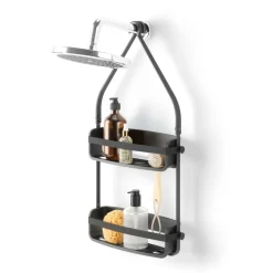 Ygo Doucherek FLEX Dubbel Zwart| Bad- & Doucheaccessoires