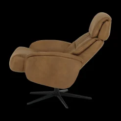 Ygo Draaifauteuil AGOSTINO Cognac| Fauteuils