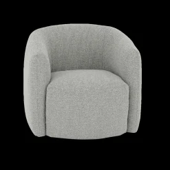 Ygo Draaizetel SVEA Lichtgrijs| Fauteuils