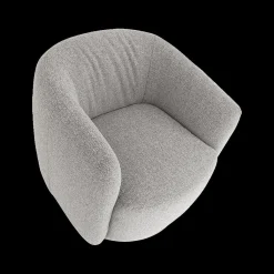 Ygo Draaizetel SVEA Lichtgrijs| Fauteuils
