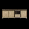 Ygo Dressoir BARKLEY Teakhout B238| Dressoirs