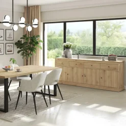 Ygo Dressoir CASTELLO B225 Lichte Eik| Dressoirs