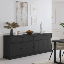 Ygo Dressoir CASTELLO B225 Zwarte Eik| Dressoirs