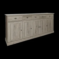 Ygo Dressoir COTTON Kristal Eik Licht Bruin B258| Dressoirs