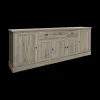 Ygo Dressoir COTTON Kristal Eik Licht Bruin| Dressoirs