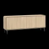 Ygo Dressoir NESTOR Eik/Zwart B235| Dressoirs