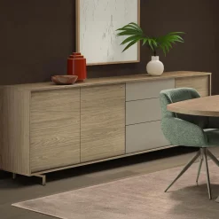 Ygo Dressoir PUERTO B240 Misty Oak| Dressoirs
