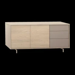 Ygo Dressoir PUERTO B150 Misty Oak| Dressoirs