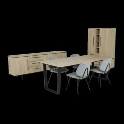 Ygo Dressoir THIRA Fresh oak B221| Dressoirs