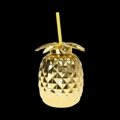 Ygo Drinkbeker PINEAPPLE Ananas Goud| Aperitief & Wijn
