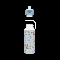 Ygo Drinkfles FOREST FRIENDS Pop-up 400ml Blauw| Lunchboxes & Drinkbussen|To Go