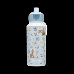 Ygo Drinkfles FOREST FRIENDS Pop-up 400ml Blauw| Lunchboxes & Drinkbussen|To Go