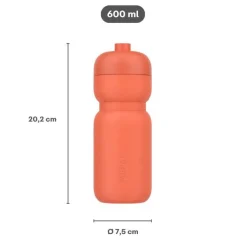 Ygo Drinkfles SQUEEZE 600ml Frost Blue| Lunchboxes & Drinkbussen|To Go