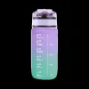 Ygo Drinkfles TRITAN 500ml Paars/Aqua| Lunchboxes & Drinkbussen|To Go