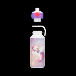 Ygo Drinkfles UNICORN GLOW Pop-up 400ml Roze| Lunchboxes & Drinkbussen|To Go