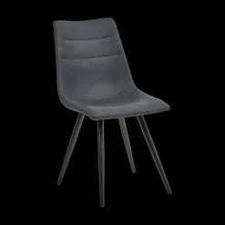 Ygo Eetstoel LORRY PU Zwart| Stoelen