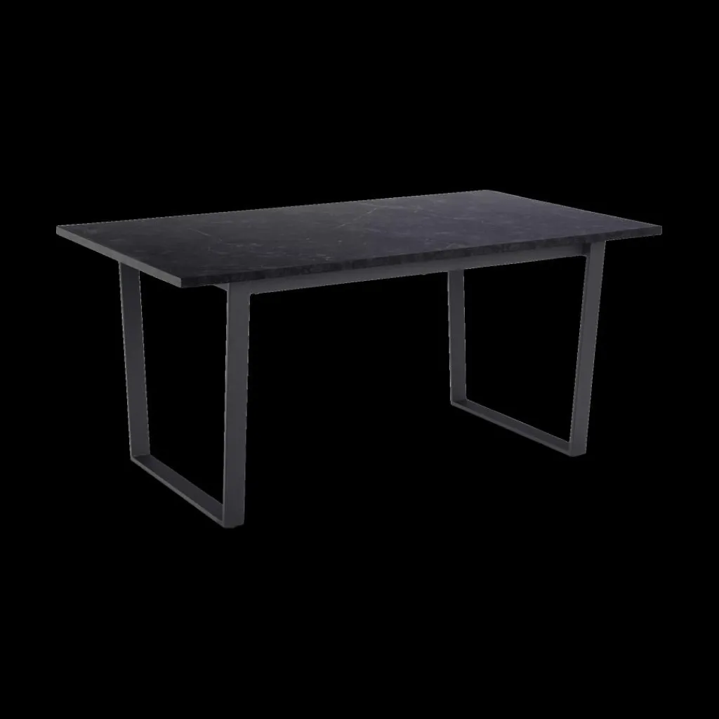 Ygo Eettafel ADAM Marble Black 160x90| Eettafels