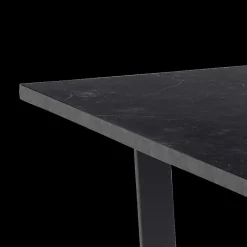 Ygo Eettafel ADAM Marble Black 160x90| Eettafels