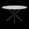 Ygo Eettafel ALONSO Ø130 H76 Keramiek Grijs| Eettafels