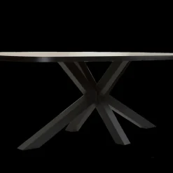 Ygo Eettafel ARTEGO Ovaal 200x100 Sterpoot Scarlet Oak| Eettafels