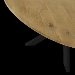Ygo Eettafel BILLIE Ø120 Naturel Spinpoot| Eettafels