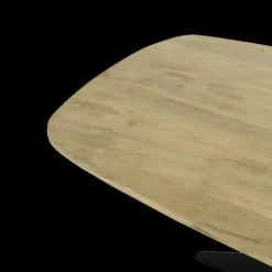 Ygo Eettafel BILLIE Deens Ovaal 220x110 Naturel Spinpoot| Eettafels